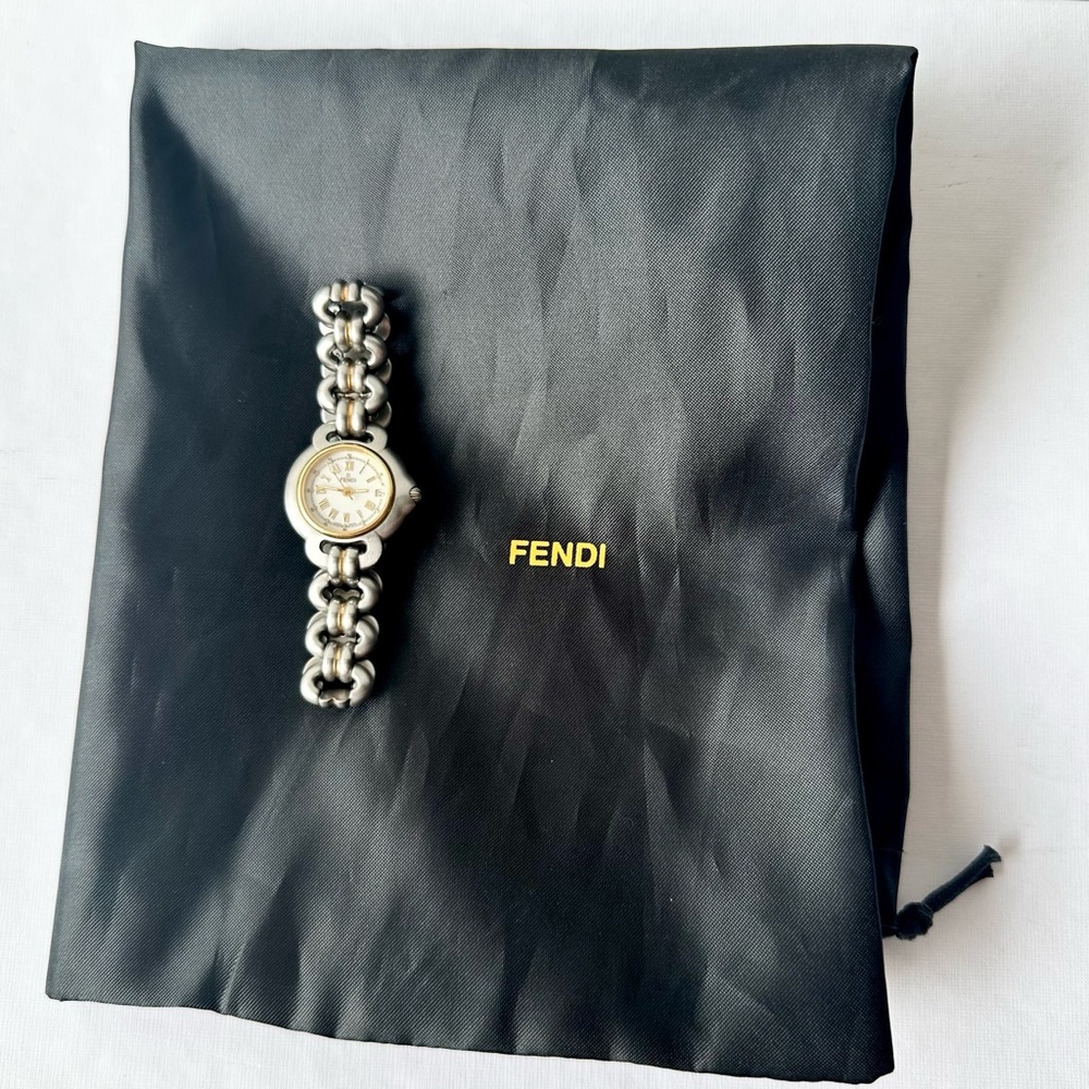 Fendi Orologi Stainless Quartz Watch